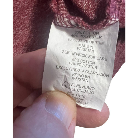 Rugby University Burgundy Short Sleeved Polo, Size M - Picture 4 of 4